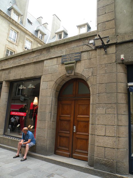  Maison où sont nés Jeant-Marie (1780-1860) et Félicité de La Mennais (1782-1854)